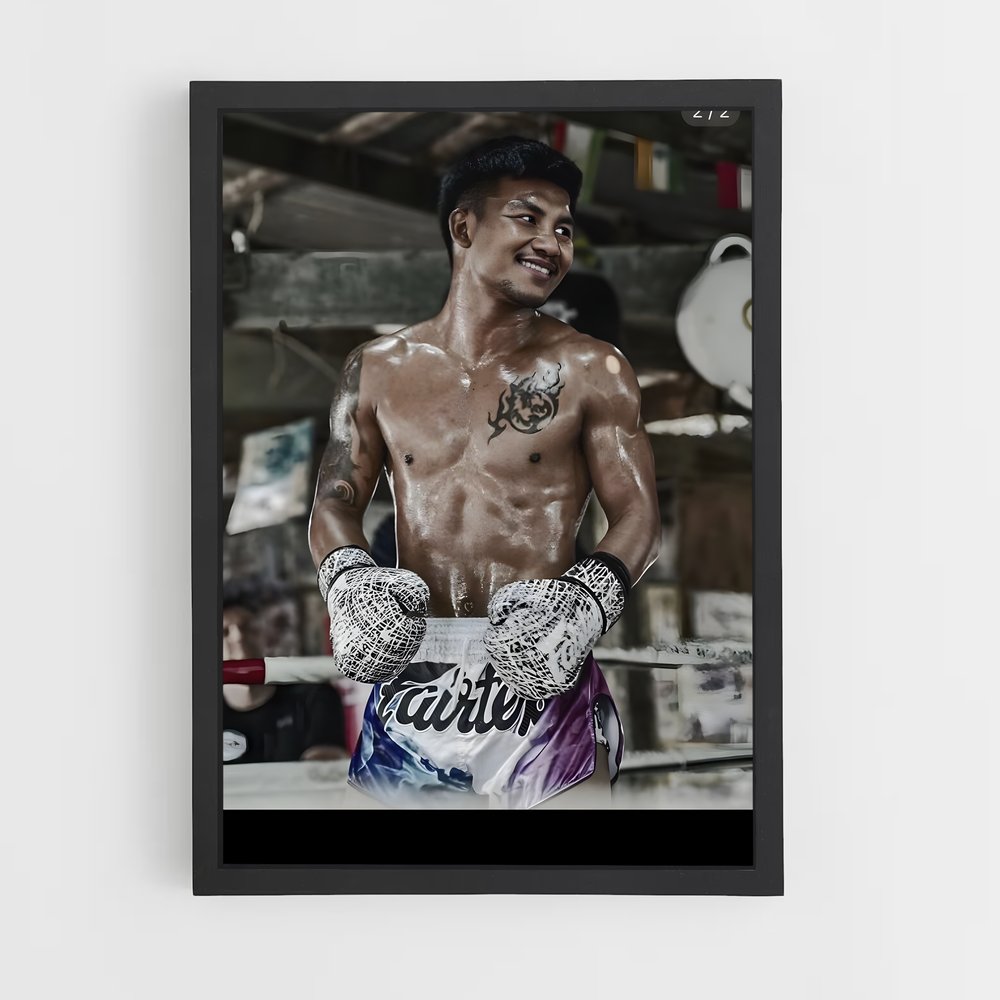 Poster Rodtang de jitmuangnon – affiche MMA (vue 2)